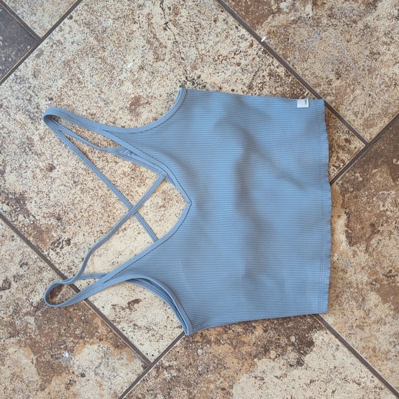 Vuori Tops - XL Vuori Rib Crop Tank